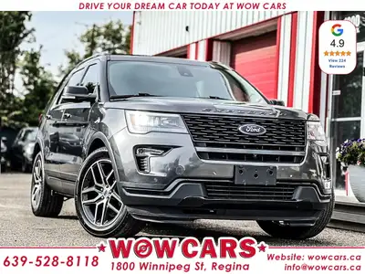 2018 Ford Explorer Sport AWDOdometer: 122,493 Km Price: $24,990+ taxes Financing Available WOW Facto...
