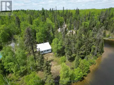 A quite retreat. Attractive road accessible waterfront property with a decent cottage in an unorgani...