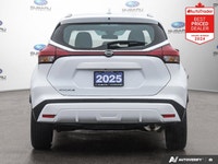 White 2025 Nissan Kicks Play SV FWD CVT with Xtronic 1.6L 4-Cylinder DOHC 16V APPLE CAR PLAY, HEATED... (image 3)