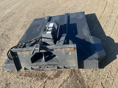 Bradco Skid Steer Mower- 72” Wide. Side Discharge. - Stock #C222 $8000 .