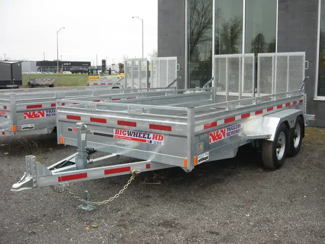 2026 N&N 54X97 Galvanisé in Cargo & Utility Trailers in Québec City - Image 9