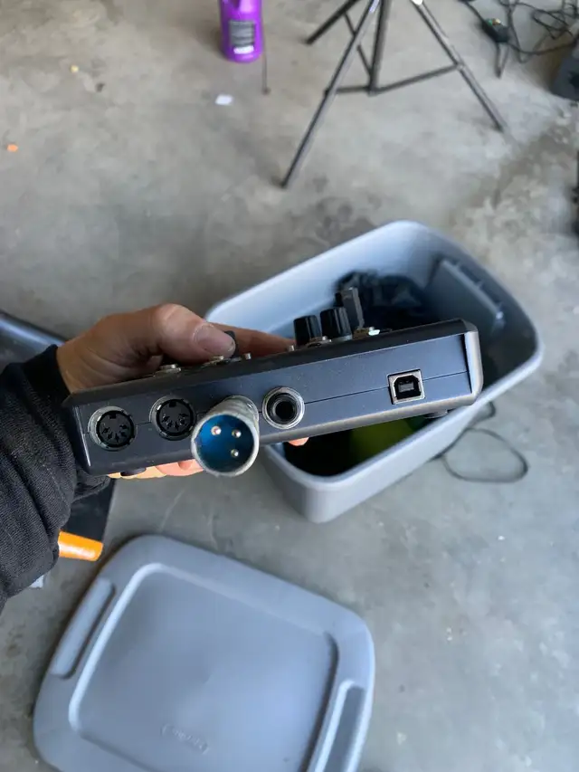 M audio m track interface  drum accessories  in Drums & Percussion in Hamilton - Image 4