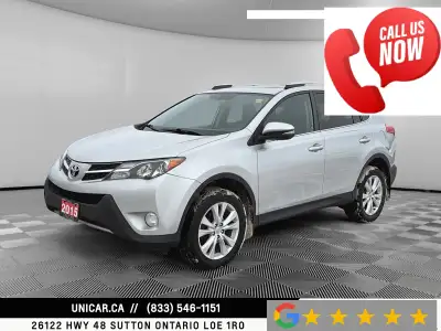 2015 Toyota Rav4 AWD Limited Safety Certification Included Financing & Warranty Options Available __...
