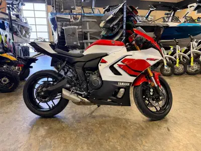 2026 Yamaha YZF-R7 70th Anniversary The 2026 YZF-R7 closely bridges the gap between he YZF-R3 and YZ...