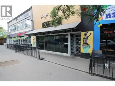 For lease restaurant space in high profile downtown area. available August 1,2026, has walk-in coole...
