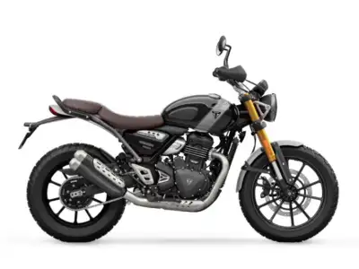 Argyll Motorsports 2025 Triumph Scrambler 400 X Phantom Black / Storm Grey With its agile handling,...