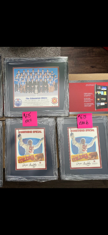 LOOK >>>  OILERS WINNING YEARS PROFESSIONLLY FRAMED in Arts & Collectibles in Edmonton - Image 2