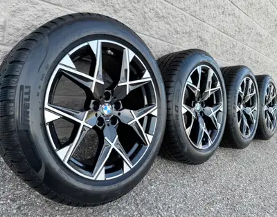 Pirelli P-Zero Winter *BMW Star Rated* Snow Tires and original 19 inch BMW X3 M50 "Style 1035M" Two-...