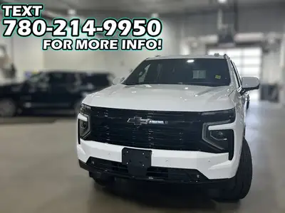 Brand New SUV Available in Lloydminster, Saskatchewan Alberta This 2026 Chevrolet Tahoe RST is equip...