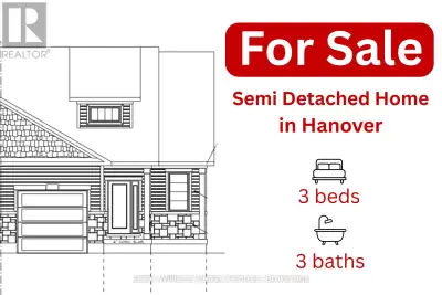 Semi Detached home with finished basement built by Candue Homes! This home offers an open concept fe...