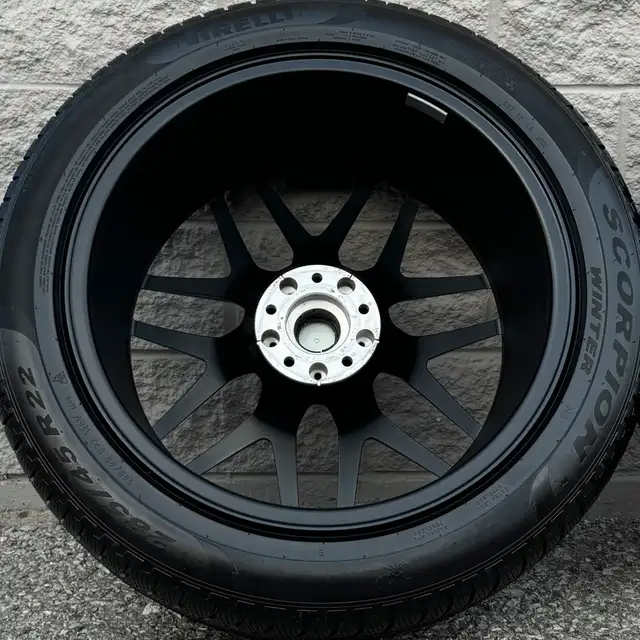 (99%) 4x MB G-Class G63 AMG 22" OEM Winter Wheels Package in Tires & Rims in City of Toronto - Image 7