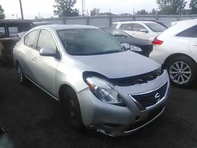 ONLY 95,000 KM OUT OF DAMAGED CAR STARTED AND RAN - WE USED THE TRANSMISSION IN VEHICLE COMPLETE MOT...