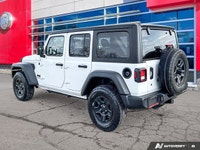 Recent Arrival! Bright White 2024 Jeep Wrangler Sport 4x4, 8-Speed Automatic, Push Button Start, App... (image 3)