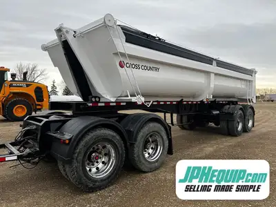 2009 Cross Country Quad Wagon Trailer 28ft Model: 250AQ Quad End Dump Air Ride Suspension WE SHIP DI...