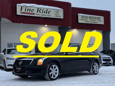 SOLD 2014 Cadillac ATS AWD 2.0LTR 4cyl ONLY 125,000kms! (ONLY 10,000kms per year) A/C Telescopic til...