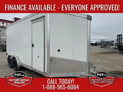 Welcome to Factory Outlet Trailers! NEW 7.5x16ft EVOCORE Enclosed Cargo Trailer by Ideal Cargo - Rea...