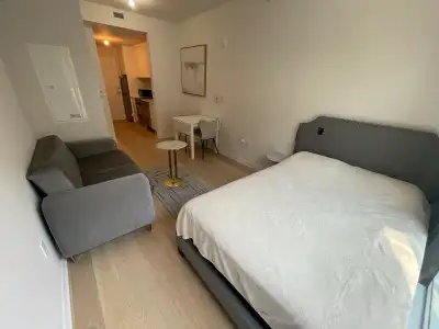 Fully furnished studio for rent at 1485 des Basins Street, Montr