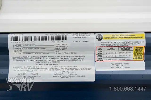 2026 Keystone Springdale 1230BB in Travel Trailers & Campers in Kelowna - Image 36