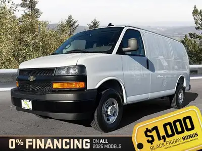 This Chevrolet Express Cargo Van has a strong Gas V6 4.3L/ engine powering this Automatic transmissi...