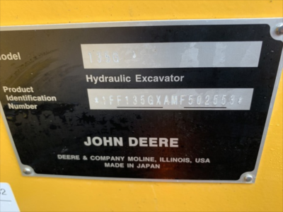 2021 John Deere 135G in Heavy Equipment in Delta/Surrey/Langley - Image 14
