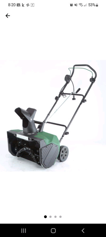 LOOKING FOR  ANY FREE ELECTRIC SNOWPLOW--SNOWTROWER in Power Tools in Moncton