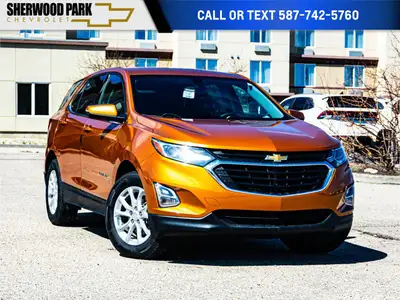 Welcome To Sherwood Park Chevrolet. The #1 Volume Chevrolet Dealer in Canada. Cloth / Heated Seats /...