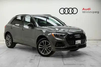 Local Trade - Only 17,922km! Dealer Certified Pre-Owned. This Audi Q3 boasts a Intercooled Turbo Reg...