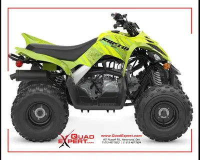 2026 Yamaha Raptor 110 Youth ATV / Kids 4-wheeler CALLING NEW RIDERS. With a 112cc engine, fuel inje...