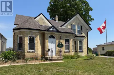 Charming Downtown Commercial Property 50 North Street, Goderich offered in the heritage district in...