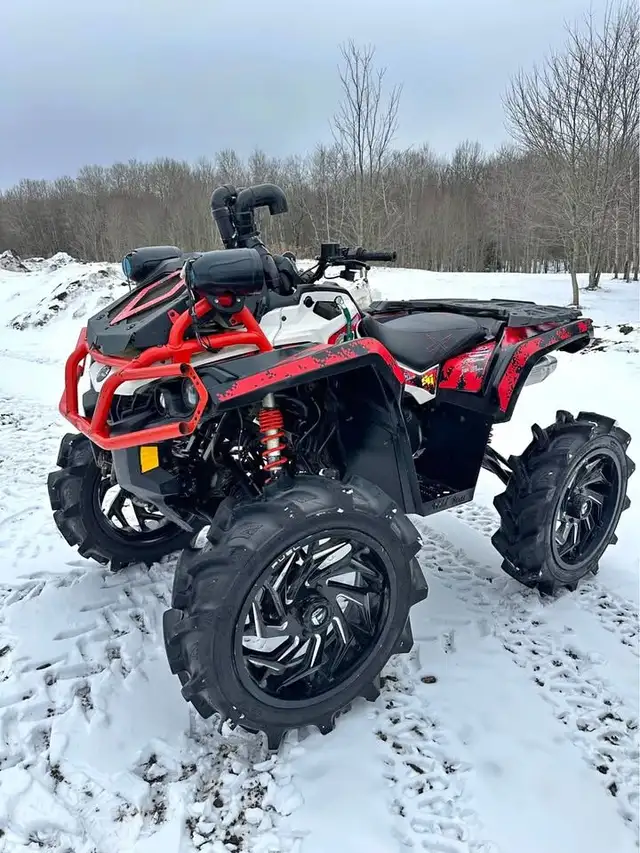 2017 CAN-AM OUTLANDER 850 XMR-BLACK! in ATVs in Sudbury - Image 5