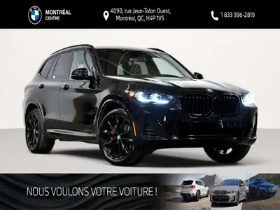 Ce superbe BMW X3 xDrive30i d'occasion, provenant d'un seul propriétaire ayant effectué l'entretien...