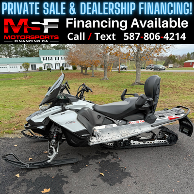 Welcome to Motorsports Financing - Kelowna! 2020 Skidoo Grand Touring Engine: 1103