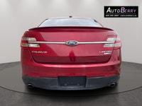 2013 Ford Taurus Limited AWD Red On Beige Leather Interior • 3.5L • V6 • All Wheel Drive • Auto • A/... (image 6)