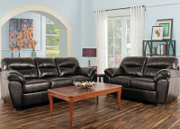 Leather Gel Sofa: $849, Loveseat: $839*in stock limited quantity