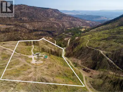 Private 10-acre parcel just 15 minutes from downtown Kelowna, complete with power, water, and septic...
