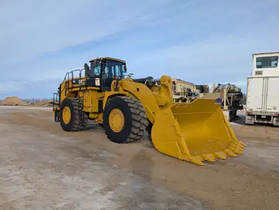 2016 CAT 988K Wheel Loader Standard Lift MAJOR WORK ORDERS INCLUDE CPT rebuild done at 15,750 hrs. A...