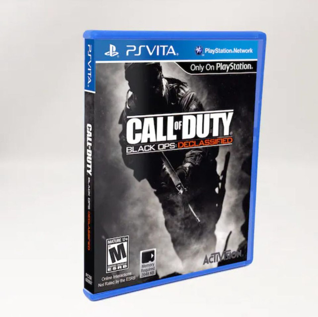 PS Vita - Call of Duty Black Ops Declassified **FREE DELIVERY** in Sony PSP & Vita in Vancouver
