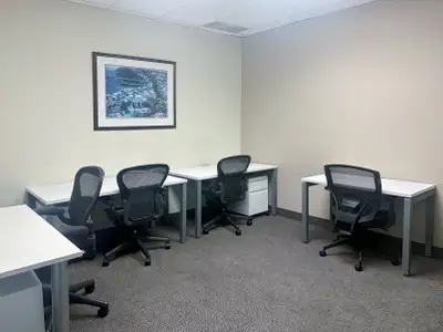 Access a bright and inspiring office space to rent designed to help teams of five to do their best w...