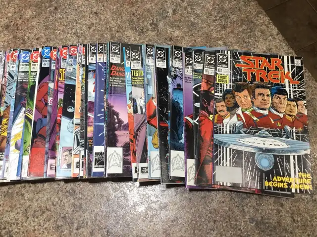 76 “Star Trek” comics, 1 thru 76, Dated Oct. 89 to Oct. 95. $29563871132628483121