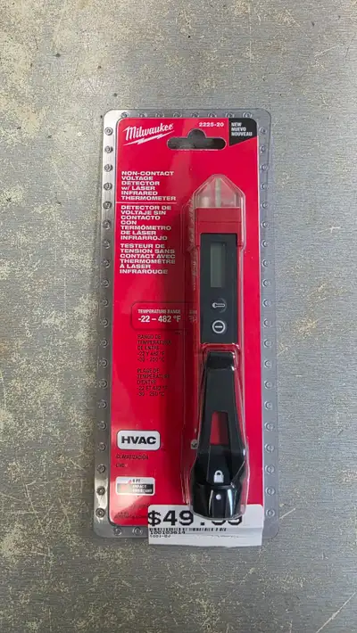 Milwaukee Non-Contact Voltage Detector 2225-20 - BRAND NEW, View more