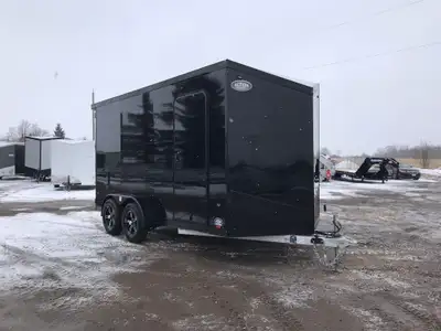 LEGACY SERIES ALL ALUMINUM FRAME 7' X 14' TANDEM AXLE CARGO W/ BARN DOORS AND POLYCORE PANEL UPGRADE...