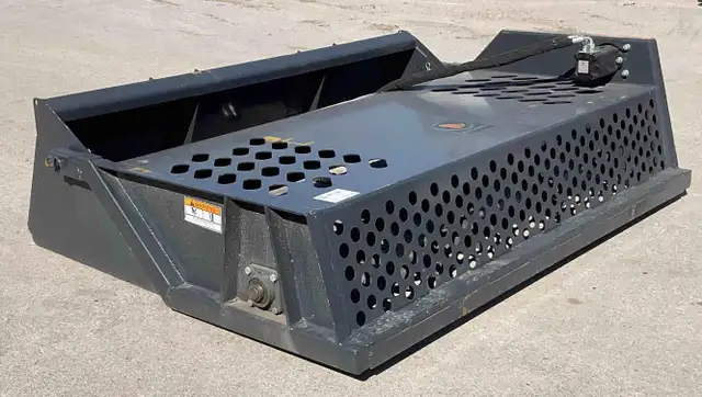 NEW SKID STEER POWER ROOT RAKE ROCK SCREEN COLLECTOR RCR1284W in Heavy Equipment Parts & Accessories in Regina - Image 4