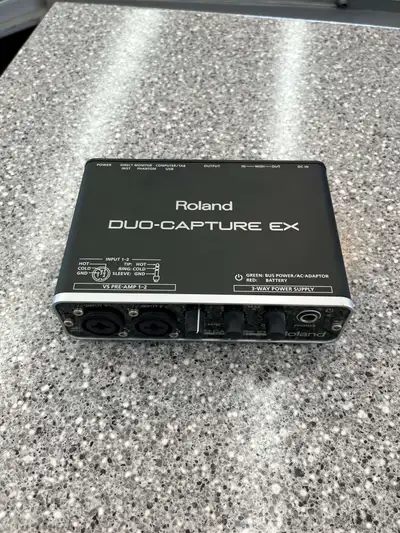 Roland Duo Capture EX USB Audio Interface, View more