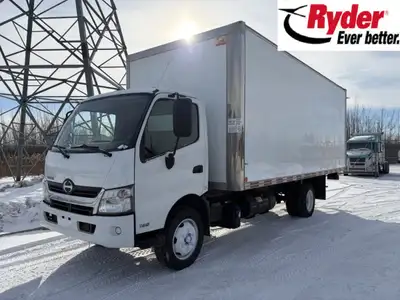 2018 Hino 195 2018 HINO HINO 195 Box Truck - Automatic transmission-19500 GVW. Cette unité est éligi...