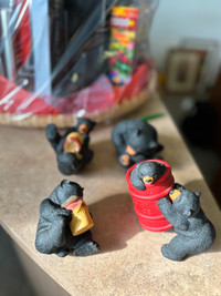 Black Bear Figurines