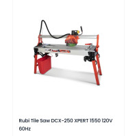 Rubi tile saw-7ft-dcx 250-xpert 1550