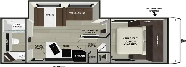 2026 Forest River SALEM 26ICE WITH BUNKS SAVE $10000 in Travel Trailers & Campers in Regina - Image 4