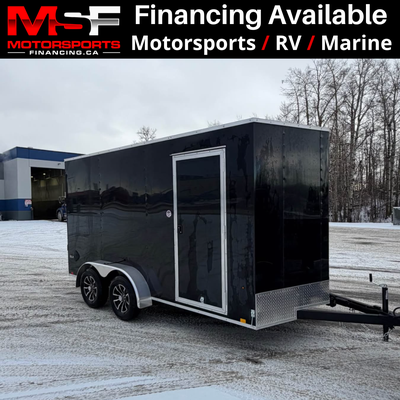 Welcome to Motorsports Financing - Kelowna! 2026 Compass 7x14 Enclosed Trailer