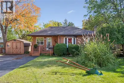 Welcome to 465 Karn Street in Kitchener. This charming ranch-themed bungalow sits back from the road...