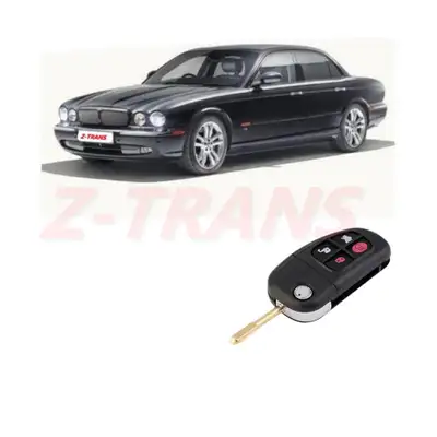 New aftermarket flip key remote for jaguar models please visit our website at www.z-trans. 2001-2008...